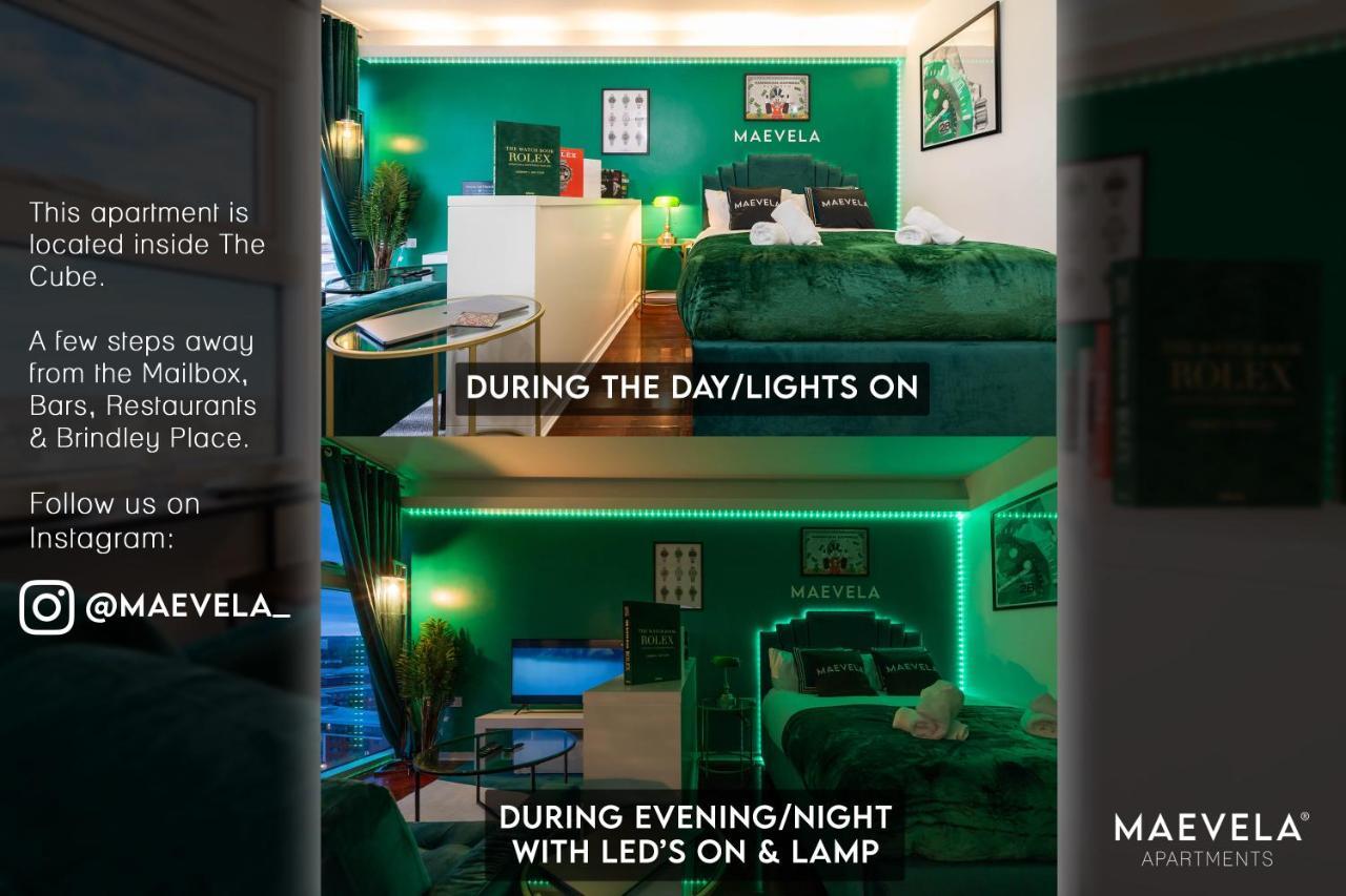 Maevela Apartments - Top Floor Rolex Themed Studio Apt Inside The Cube, Mailbox - Free Netflix & Wifi Birmingam Exterior foto